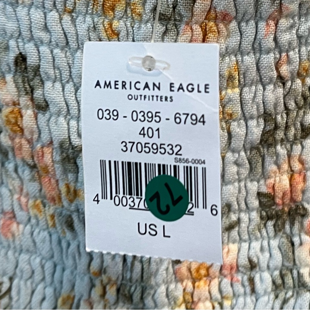 American Eagle Outfitters Picnic Pretty Puff-Sleeve Dress - Picture 5 of 7